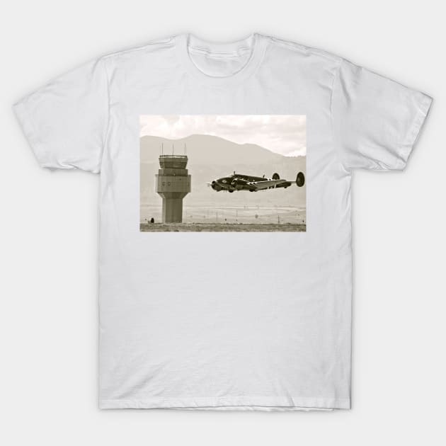 Bucket of Bolts Bomber Aircraft T-Shirt by Scubagirlamy